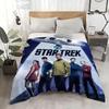 Movie Star Trek Throw Flannel Throw Blanket: Soft Kid-Friendly Warm Anti-Static All Season Washable Couch Bed Home