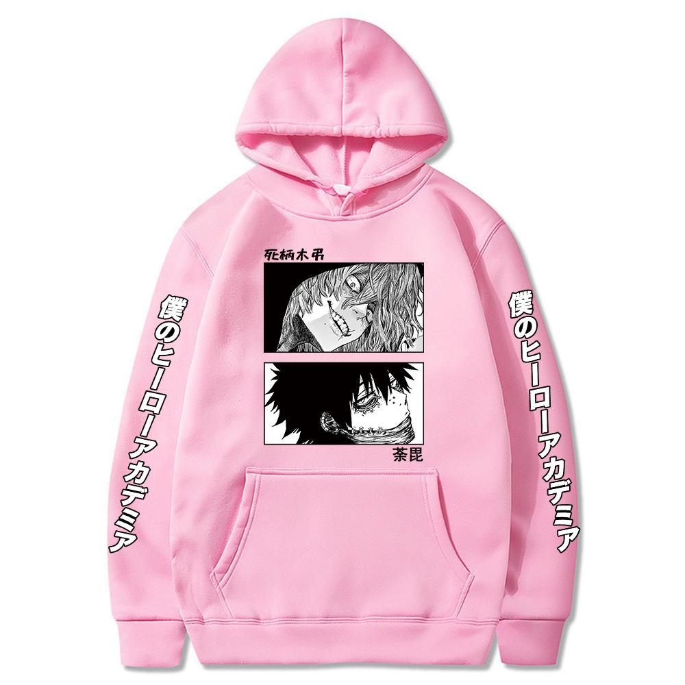 My Hero Academia Anime Pullover Shigaraki Tomura And Dabi Printed Men Women Comfortable Hoodies Harajuku Plus Size Sweatshirt