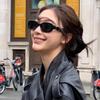 Yi Mengling Retro Fashion Sunglasses 2023 - Unisex High-End Xiaohongshu Style
