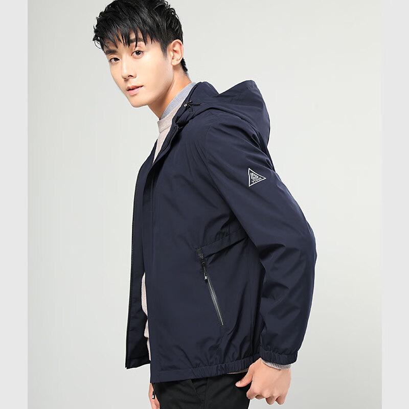 Men's Detachable Hooded Autumn Casual Jacket FXYG8850