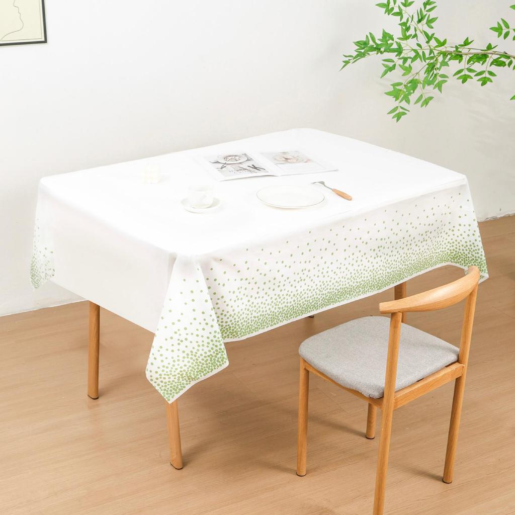 Polka Dot Disposable PEVA Plastic Party Tablecloth