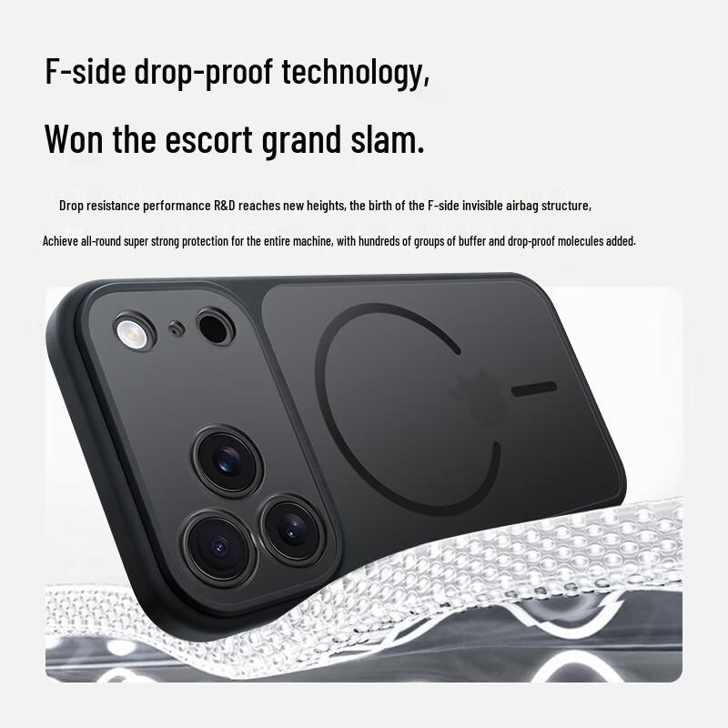 GURRS Magsafe Skin-Feel Magnetic Phone Case for iPhone 17 Series