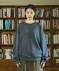 MINIMALPROJECT Applike Arch Logo Sweatshirt Mmt133 [Lightnavy]