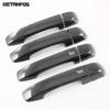 Side Door Handle Bowl Cover Trim For Kia Mohave Borrego     2024 2025 Carbon Fiber Protection Cap Accessories