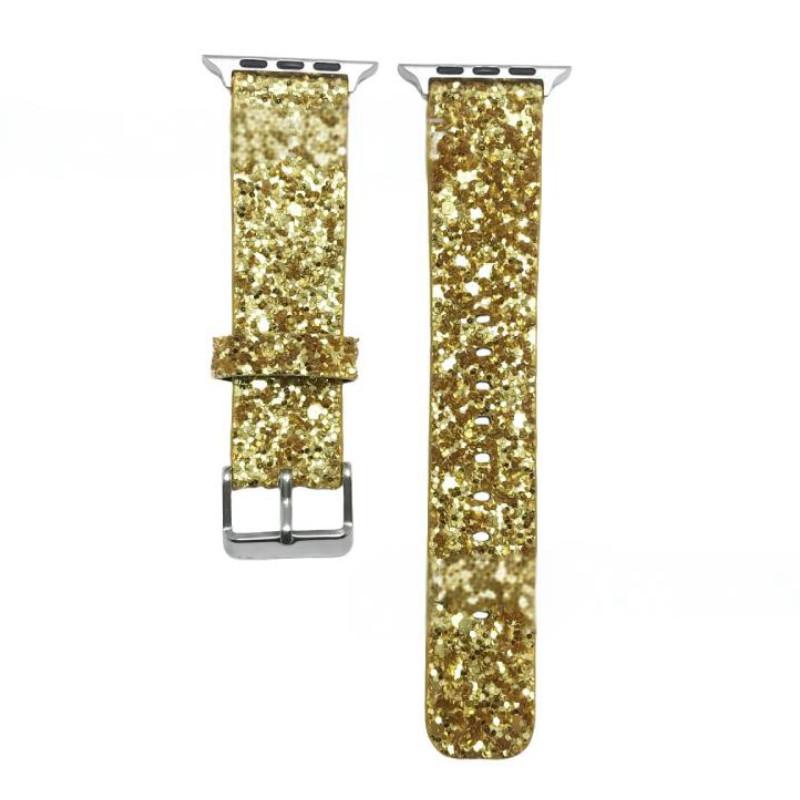 Armband mit modischem Glitzerlederdesign, geeignet für tägliche Geschenke