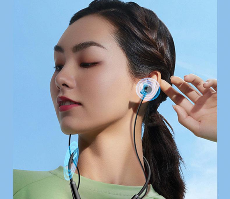 Wireless Bluetooth Neckband Earbuds: Sports In-Ear, Noise-Cancelling, Long Battery Life, New Model