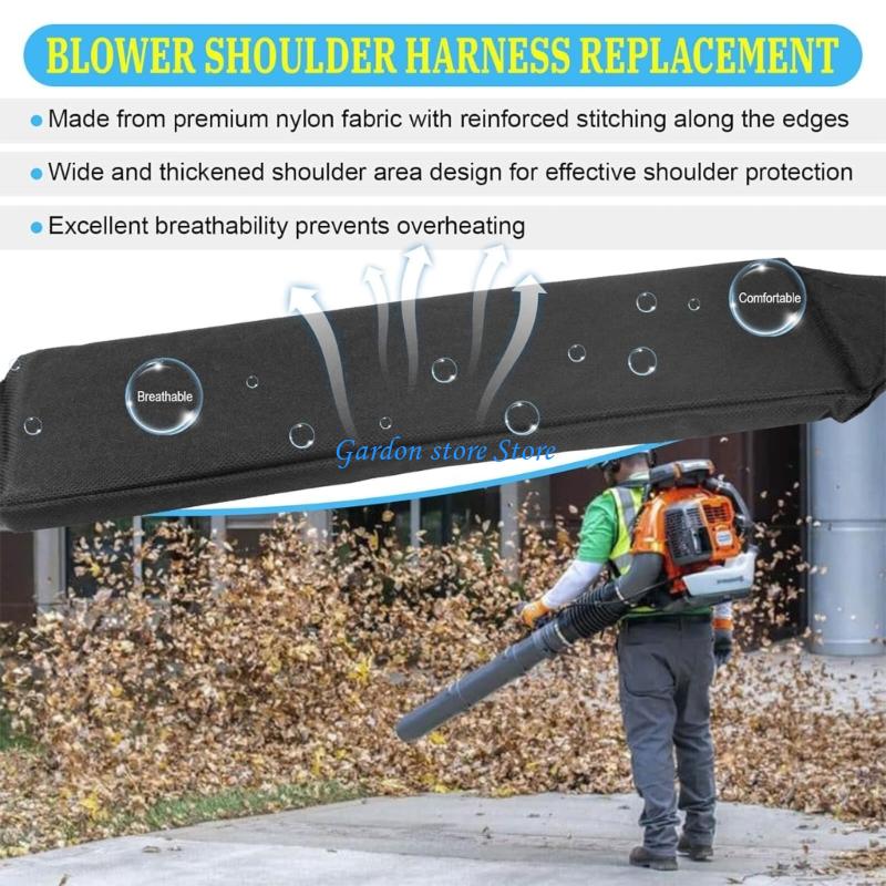 B0KB 2Pcs Sturdy Nylon Straps Produced For High Performances Outdoor Blowers