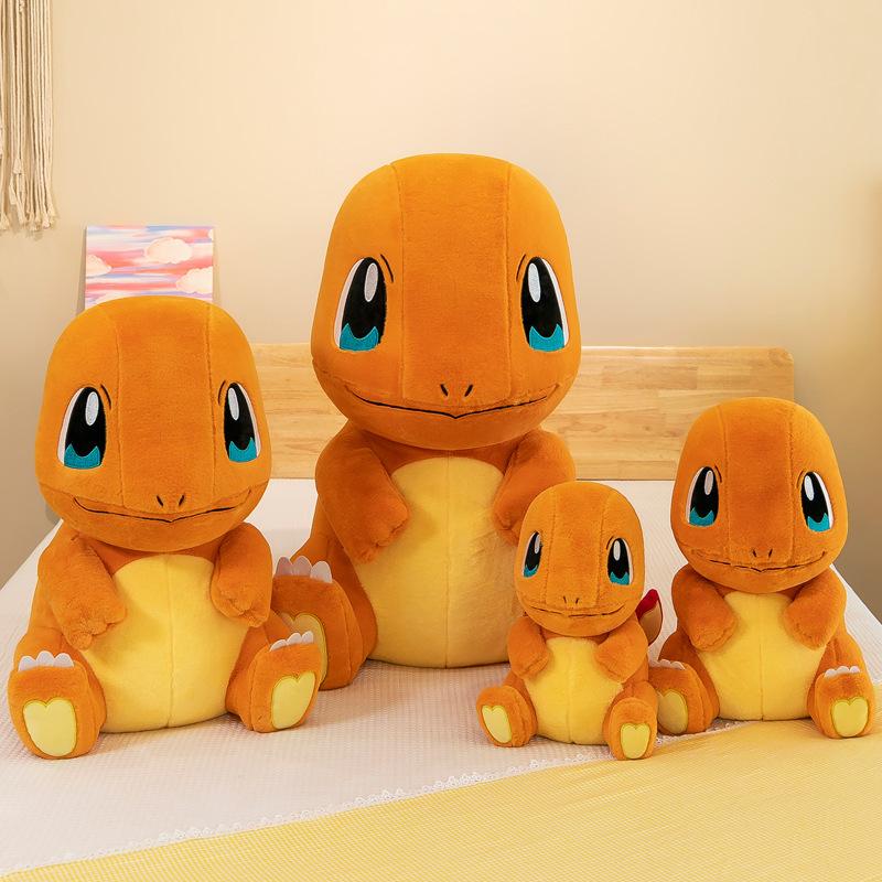 Popular Small Fire Dragon Doll Pokémon Series Plush Toy Children Play Doll