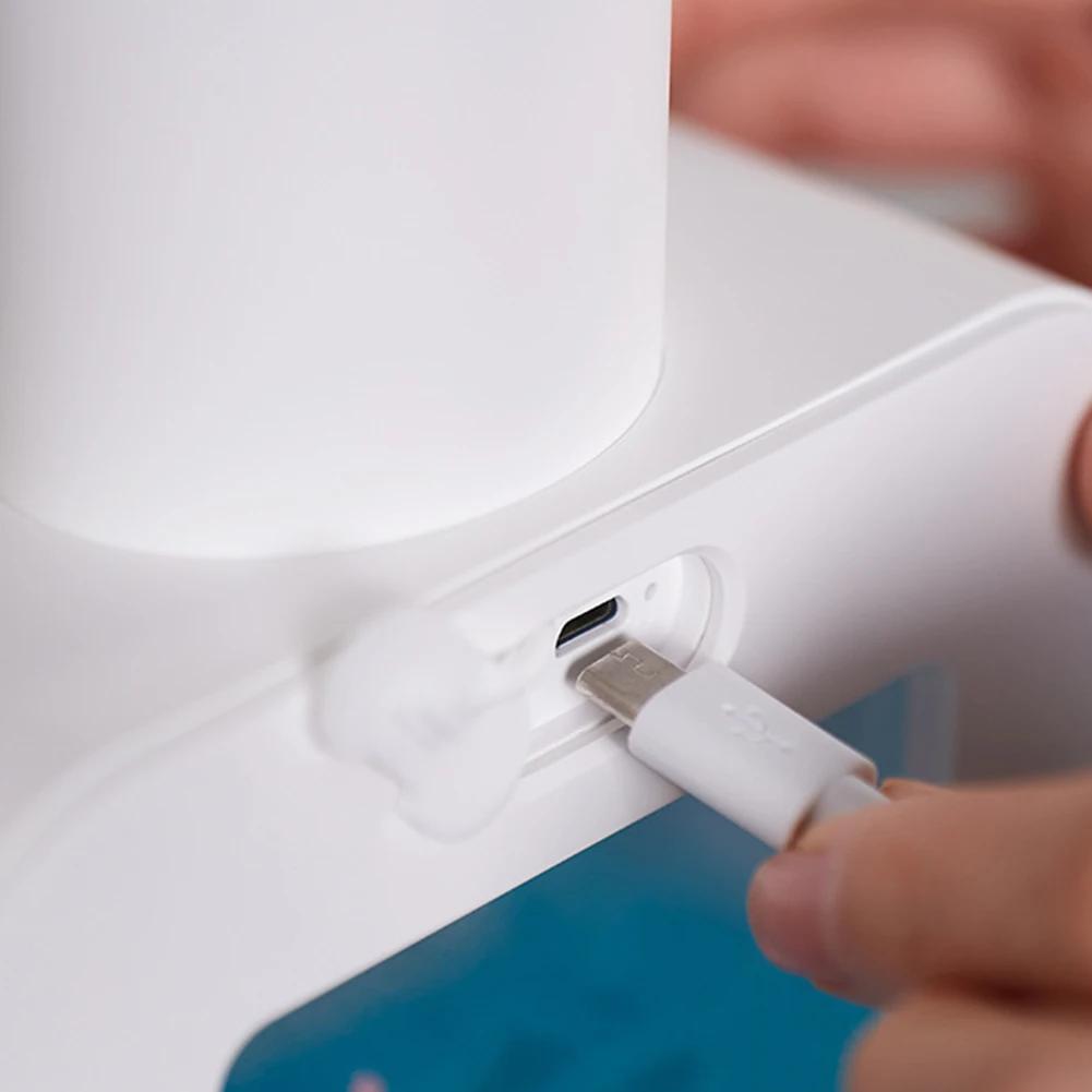 Cartoon Cute Pet Foam Soap Dispenser USB Charging Liquid Foam Dispensers Wall Mounted Touchless Sensor for Hotel Wash Basin