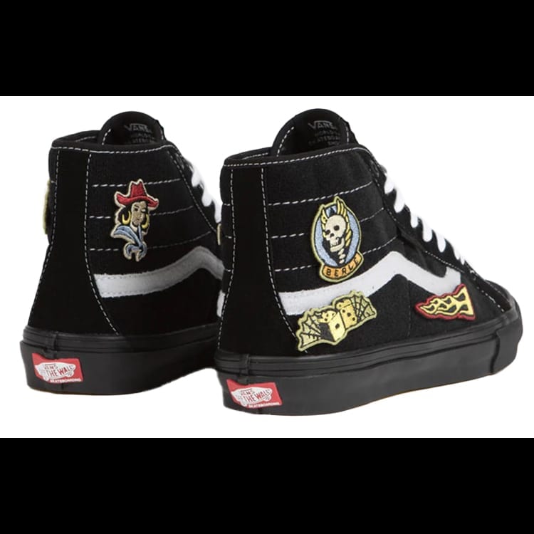 Sk8 Elijah Berle x Sk8 Skate Vans-Hi Decon 'Black' VN0A5KYBBKA