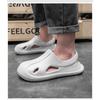 Men's Hollow-Out EVA Non-Slip Lightweight Summer Sandals Breathable Casual Beach Shoes