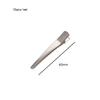 Women Professional With Teeth Silver Single Prong Hairdressing Styling Tools Hair Clips Alligator Hairpin