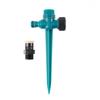 Garden Sprinkler 360° Rotation Irrigation Watering System Agriculture Ground Automatic Tube Adjustable Plug Buried Atomization