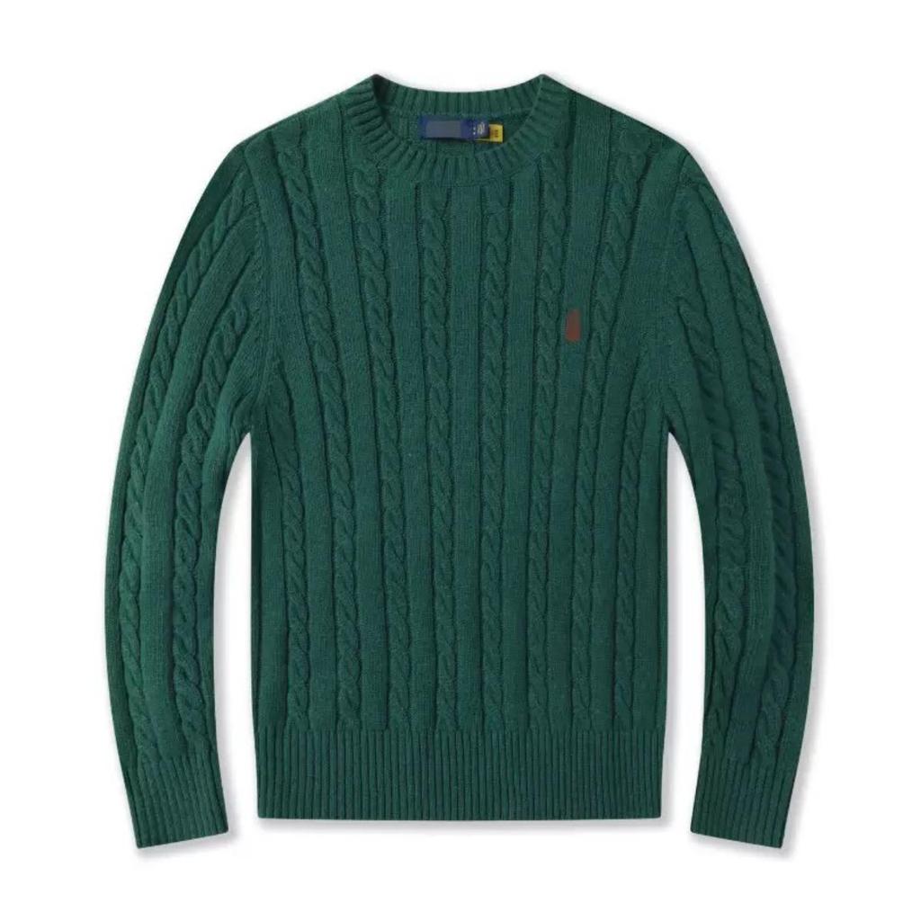 RogueWave Autumn and Winter Comfortable High-end Fashion Brand Embroidery Business Casual Versatile Warm Long Sleeved Top