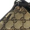 GUCCI 145857 GG Crossbody Messenger Bag Shoulder Bag Beige/SilverHardware