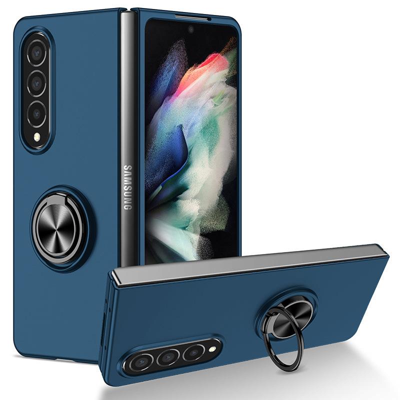 Applicable To Samsung Z Fold1ultra Mobile Phone Case Magnetic Ring Holder Wireless Charging Flip1/1/1 Protective Case