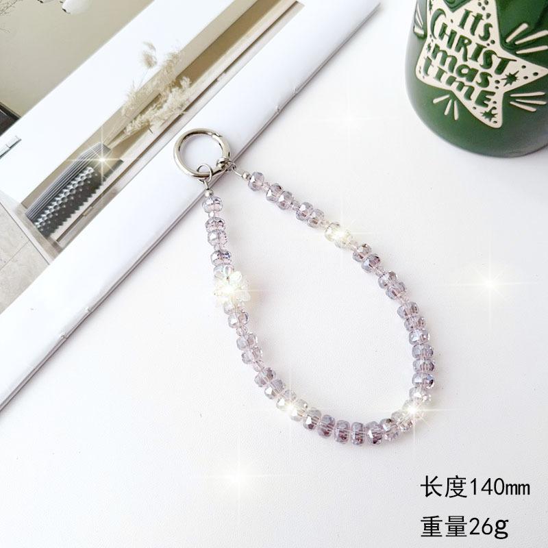 Exquisite Flower Crystal Crossbody Chain, Wearable Chain, Wheel Drill Phone Chain, Long and Short Chain, Keychain, Bag Chain