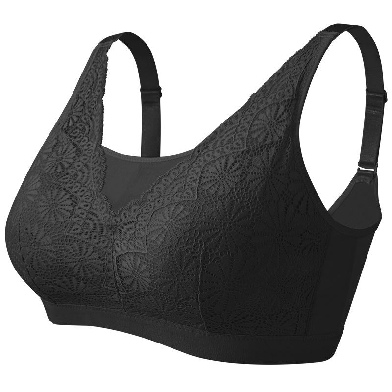 Large Cup Tube Top with Push-up Sexy Full Cup Thin Style Sports Without Steel Ring Large Size Bra
