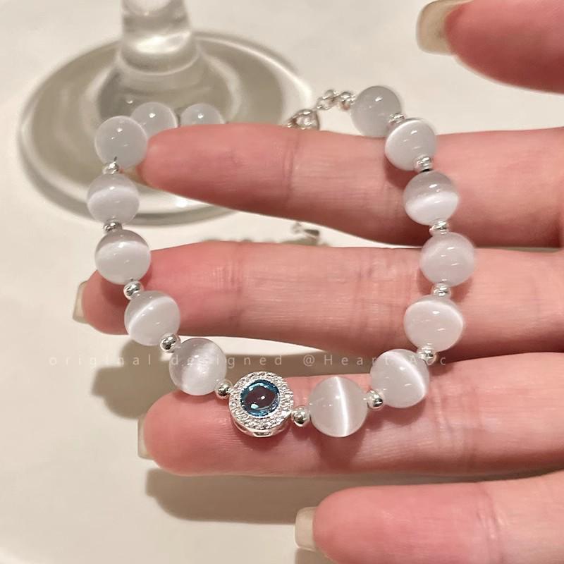 High-end Beaded Pearl Bracelets for Women - Elegant, Versatile, and Trendy 