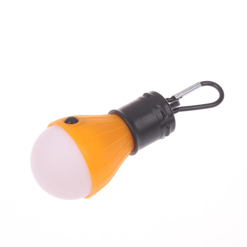 1/4Pcs Emergency Waterproof Adventure Hanging Light Portable LED Camping Lantern Tent Lamp Light Bulb AAA Batteries Powered