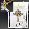 The Art of Hollowed Out Crosses Metal Cutting Dies for Scrapbooking Embossing Stencils Card Making Craft Decor