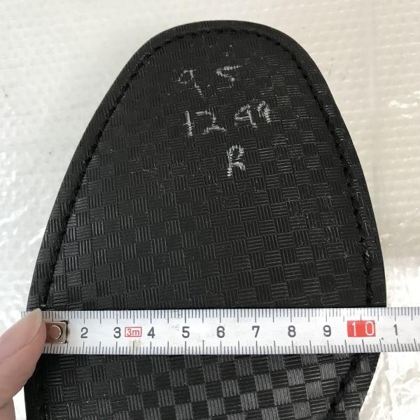 Vintage 80s-90s Cats Paw Steel Toe Loafer Moccasin Safety Dress Shoes Size 9.5D 27.0cm Black(USED)