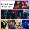 Interactive Full Metal 360 Instant Print Photo Booth Touch Screen LED Ambient Light Party Supporting SLR Smartphones iPad Camera