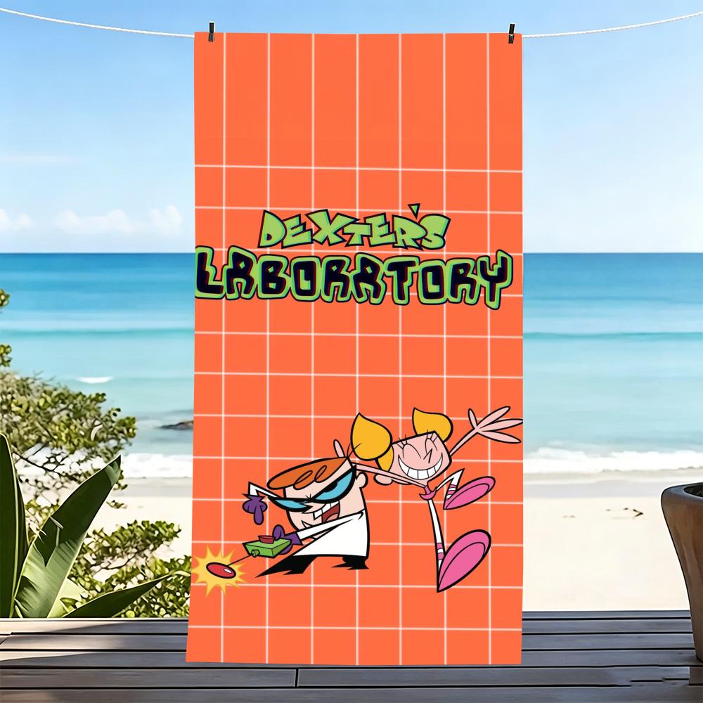 D-Dexter'S Laboratory Towel Microfiber Beach Towel, Quick-Dry, Sand-Free, Ultra-Fine Fiber, Super Soft.