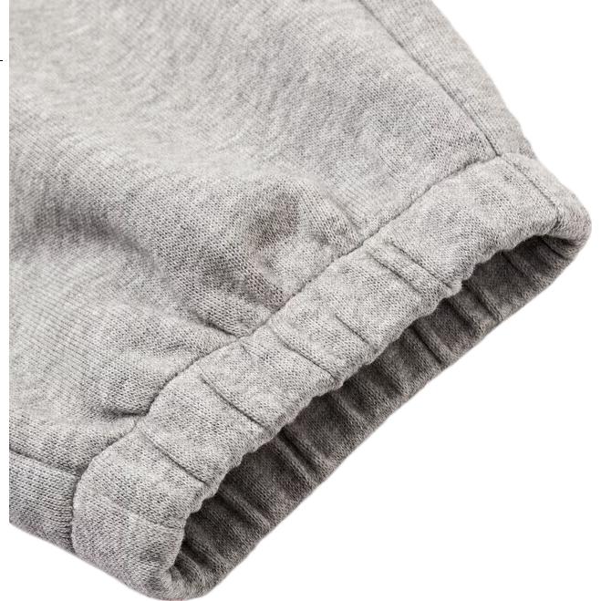 MQD Boys' Autumn Sports Casual Running Basketball Knit Pants, Light Heather Gray, 110cm