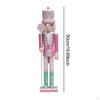 Wooden Nutcracker Ornament Christmas Decoration Collectible Gift Figurine Tabletop