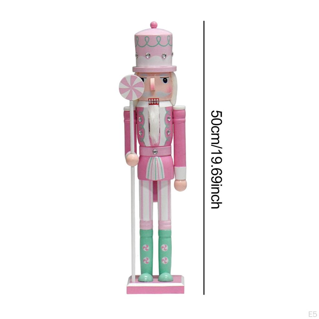 Wooden Nutcracker Ornament Christmas Decoration Collectible Gift Figurine Tabletop