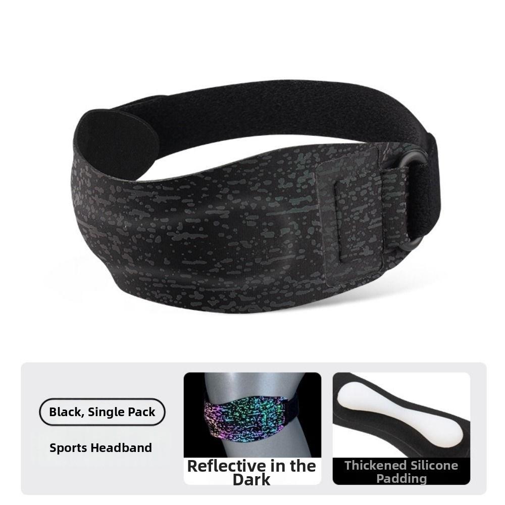 Reflective Knee Support Pad Shock-absorbing Knee Strap Sports Patella Brace Running Sport