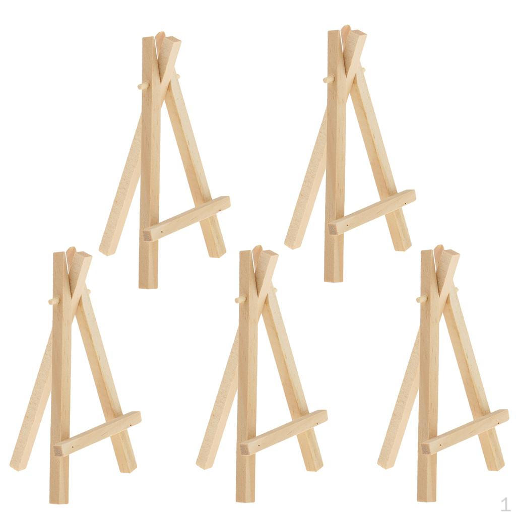 5 Artist Easel Wood Tripod Display Photo Wedding Party Decoration