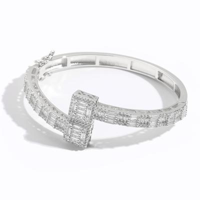 Hip -Hop Bracelet T Zircon Lovers Bracelet Personalized Fashion Men 'S Hip -Hop Bracelet