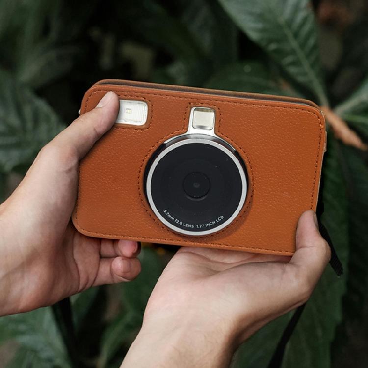 Weather Resistant Camera Pouch Ergonomic Design Easy Carry Strap Protective Shell For C210R Camera Travel Enthusiasts