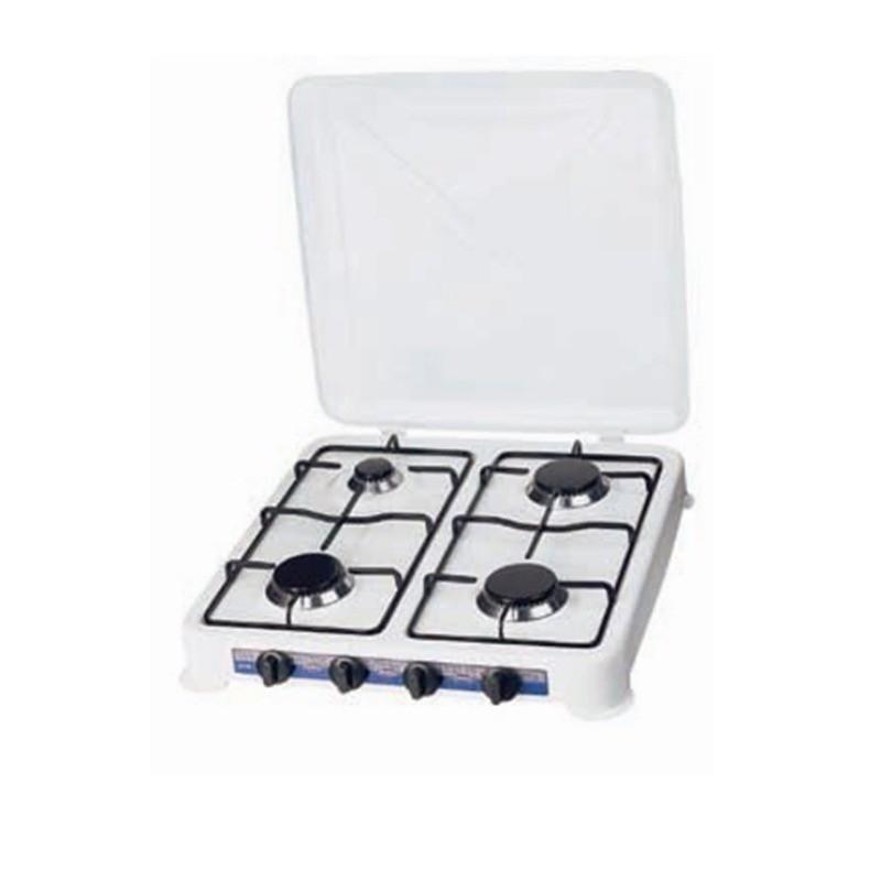 3KW Kitchen Portable Cooking Utensils European Style Simple Four Head Gas Stove Household Desktop Liquefied Gas Cooker