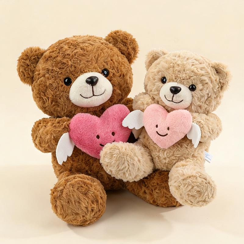 Herzumarmender Teddybär Plüschtier - Valentinstagsgeschenk