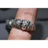 Anime JOJO Steel Ball Run Jonathan Joestar Tusk Cosplay Ring Vintage Gothic Adjustable Silver Ring Jewelry Accessory