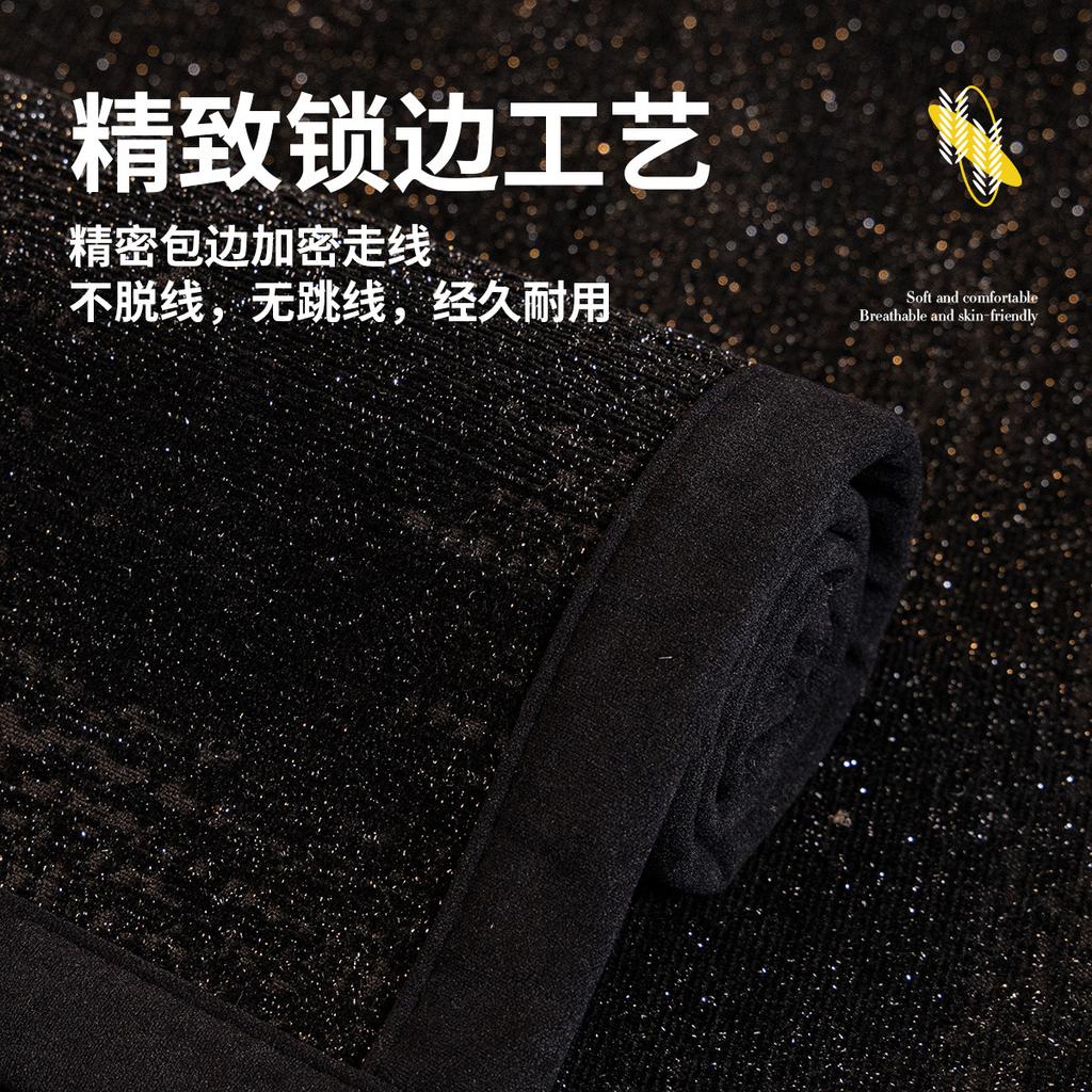 Thickened Four Seasons Light Luxury Sofa Cushion Non-Slip Advanced Sense Straight Row Leather Sofa Cushion Four Seasons Universal Cover