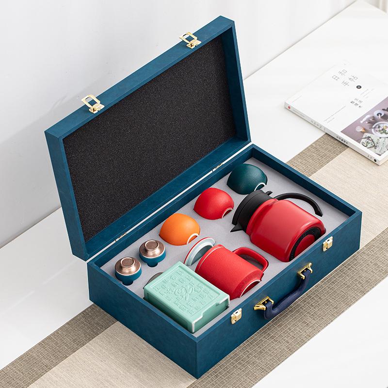 Business Company High-end Gifts Exclusive Tea Gift Set Stewed Teapot Stewed Tea Cup Tea Set