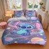3Pcs Stitch Space Adventure Bedding Sets For All Sizes New 3D Printed Bed Cover Comforter Duvet Cover Pillowcase Bedroom Decoration