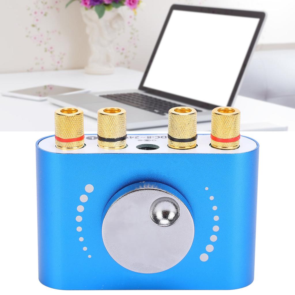 Bluetooth Power Amplifier 20W+20W 2 Channels Stereo Digital Speaker Audio Player DC8-24V