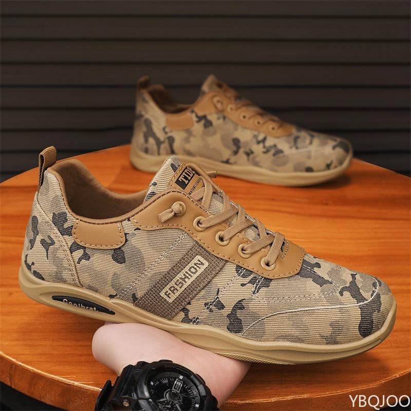 Leisure Comfortable Spring Autumn New Men's Shoes Breathable Canvas Shoes Fashionable Versatile Men's Shoes