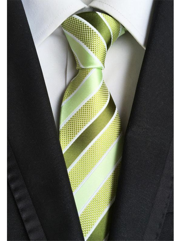 

Полиэстеровый полосатый мужской галстук шириной 8 см для профессиональной деловой одежды