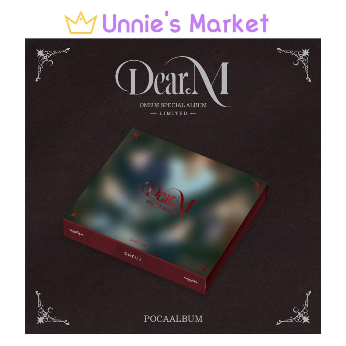 

[Предзаказ] ONEUS - СПЕЦИАЛЬНЫЙ АЛЬБОМ [Dear.M] (ПОКААЛЬБУМ) NO POSTER