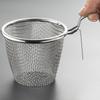 Stainless Steel Fine Wire Mesh Colander Strainer Kitchen Hot Frying Pan Filter Basket Sieve Dryer for Vegetable