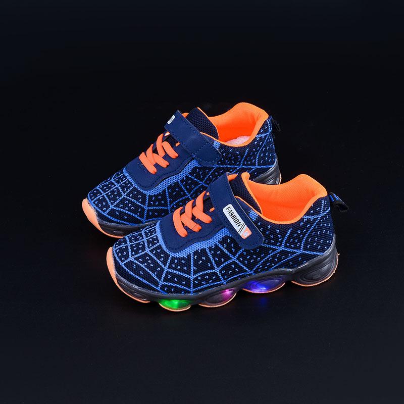 Boys' Shoes, Girls' Single Shoes, Illuminated Sports Shoes