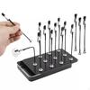 Model Painting Stand Base Holder with Bendable Clip for Spraying Practical Models Hobby Accessory