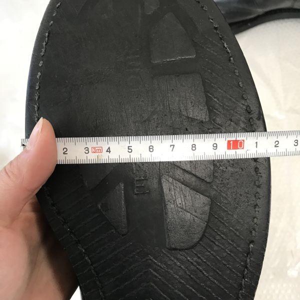 Buty robocze vintage z lat 80.-90. z neoprenową podeszwą i stalowym noskiem, rozmiar 27,5-28,5 cm, czarne buty wojskowe bojowe(UŻYWANY)