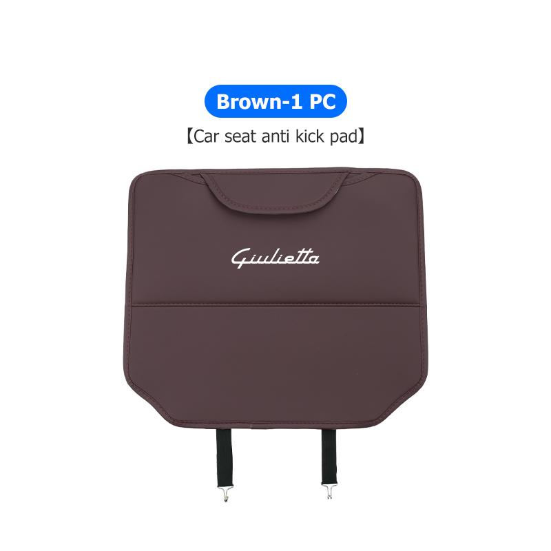 BQVLT1 Car Anti-dirty Pad Seat Back Protective Mat Anti Kick Pad Car Accessory For Alfa Romeo Giulietta 940 2010-2014 2015 2016 2017